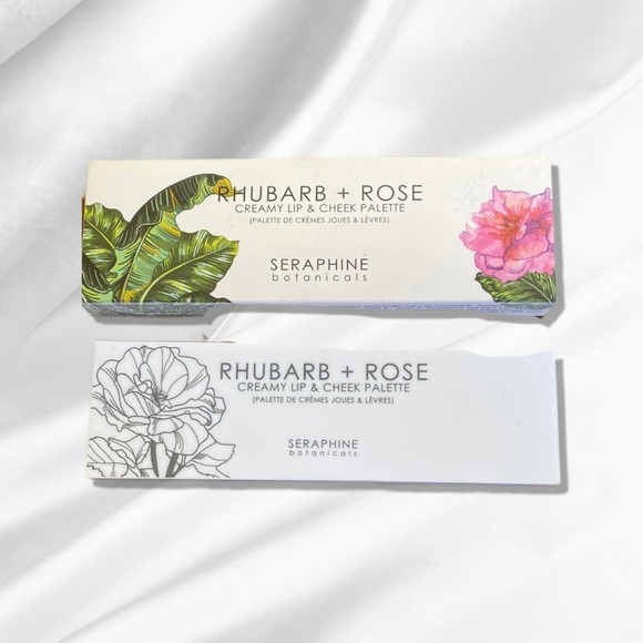 Seraphine Rhubarb + Rose Lip & Cheek Palette - Picture 2 of 7